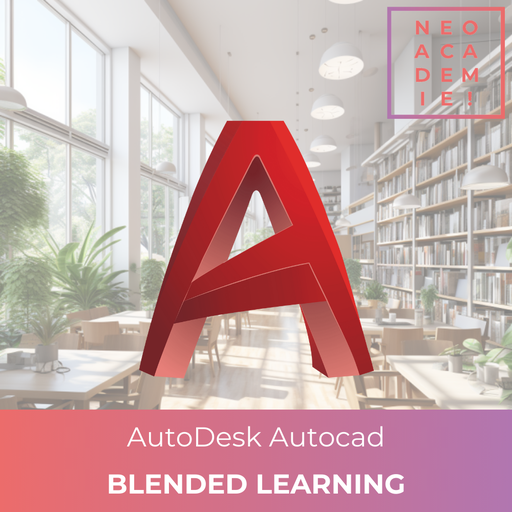 AutoDesk Autocad - Préparation et Certification Tosa - [BLENDED LEARNING]
