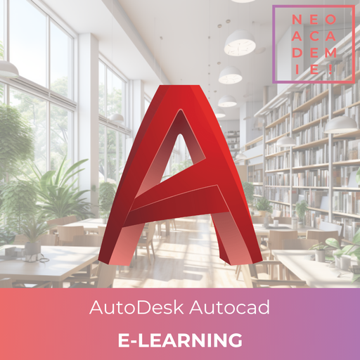 AutoDesk Autocad - Préparation et Certification Tosa - [E-LEARNING]
