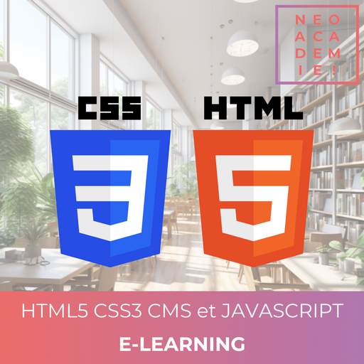 HTML5, CSS3, CMS et Javascript - [E-LEARNING]