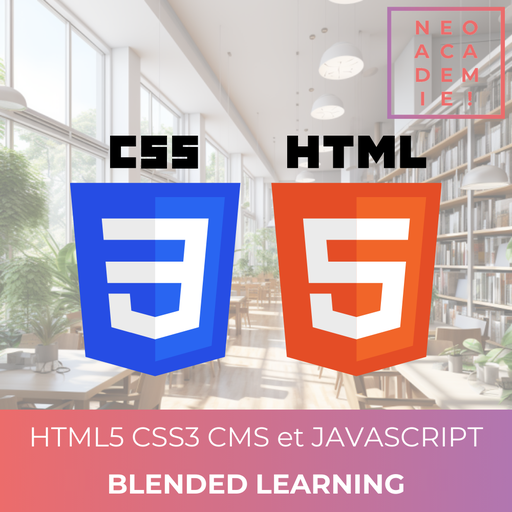 HTML5, CSS3, CMS et Javascript - [BLENDED LEARNING]