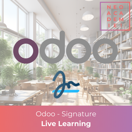 Odoo - Module : Signature - [LIVE LEARNING]