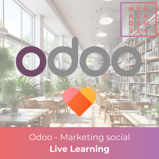 Odoo - Module : Marketing social - [LIVE LEARNING]