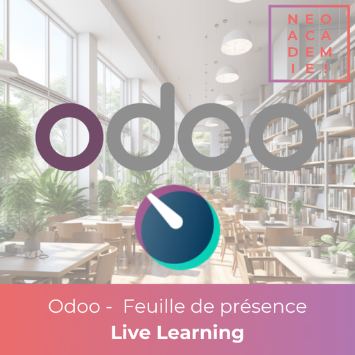 Odoo - Module : Feuille de présence - [LIVE LEARNING]